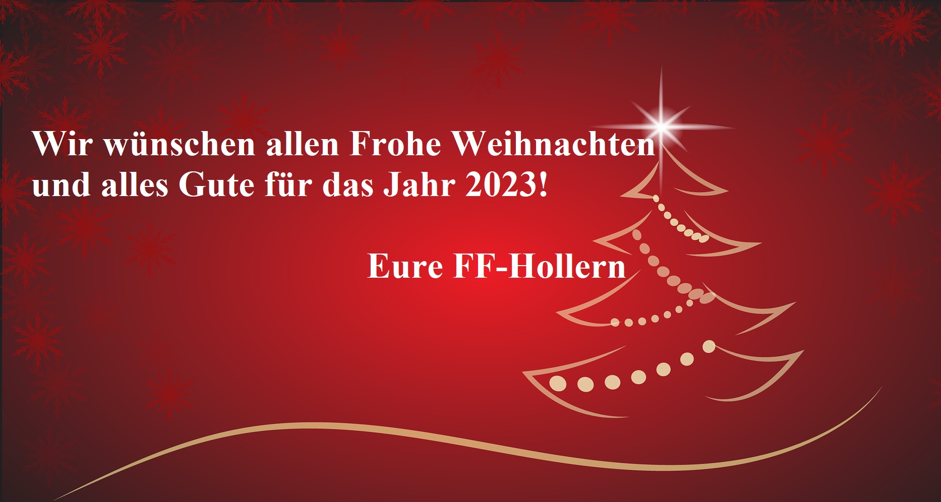 Weihnachtsgruesse Freiwillige Feuerwehr Hollern